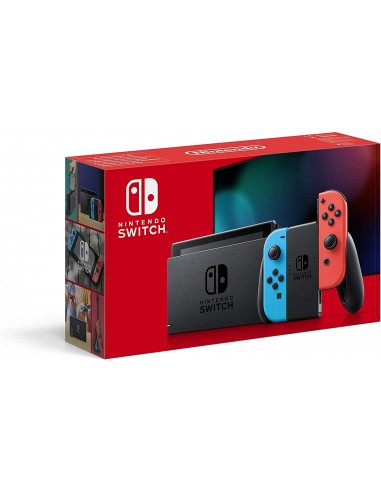 Console Nintendo Switch Néon Rouge et Bleu