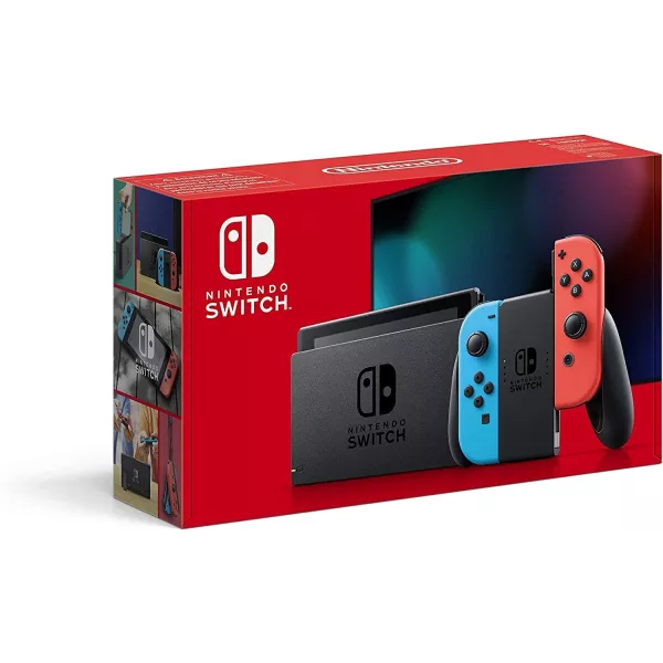 Console Nintendo Switch Néon Rouge et Bleu