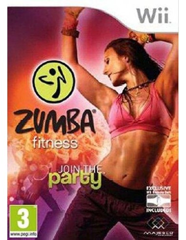 Zumba fitness : join the party + ceinture Nintendo Wii