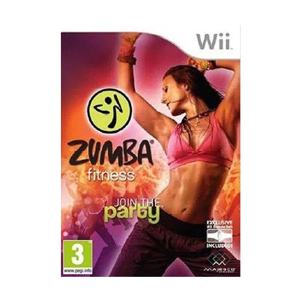 Zumba fitness : join the party + ceinture Nintendo Wii