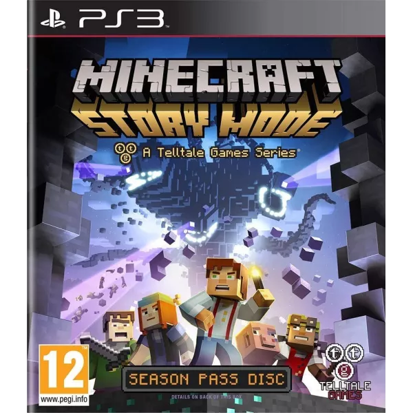 Minecraft : story mode season pass disc PS3