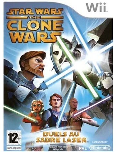 Star Wars The Clone Wars : Duels au Sabre Laser Nintendo Wii