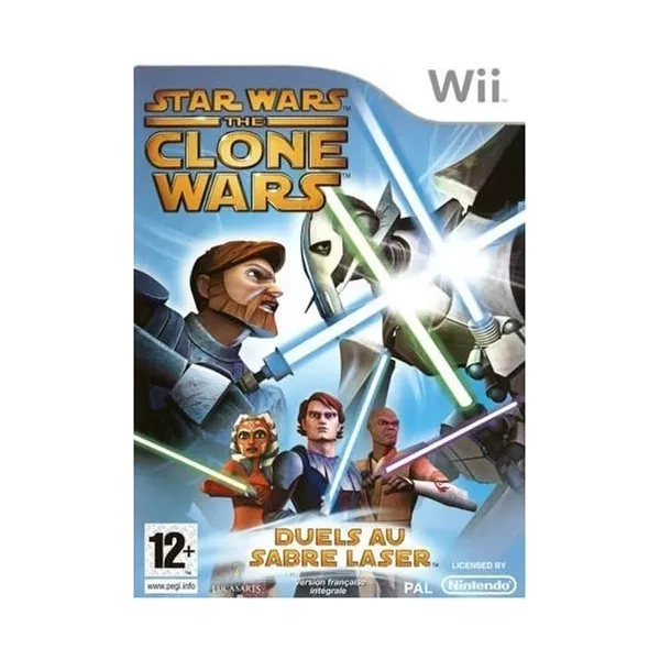 Star Wars The Clone Wars : Duels au Sabre Laser Nintendo Wii