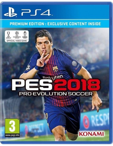 PES 2018 Edition Premium PS4