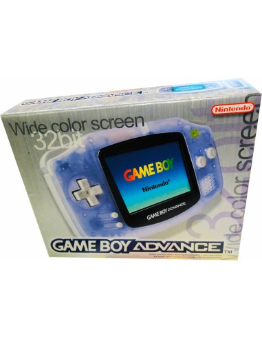 Console Nintendo Game Boy  Advance GBA Glacier