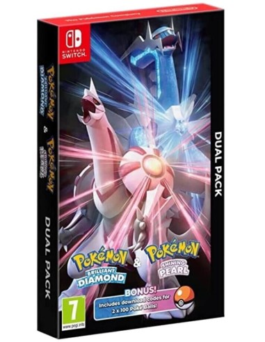 Pack Duo Pokémon Diamant Etincelant & Pokémon Perle Scintillante Nintendo Switch