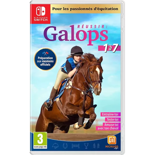 Réussir GALOPS 1 à 7 Nintendo Switch