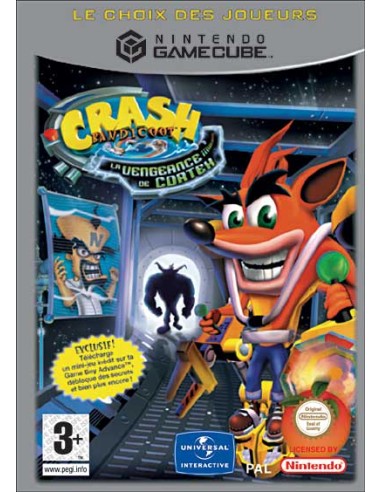 Crash Bandicoot : La vengeance du cortex Nintendo GameCube
