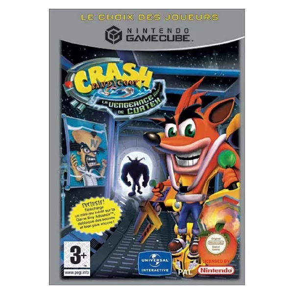 Crash Bandicoot : La vengeance du cortex Nintendo GameCube