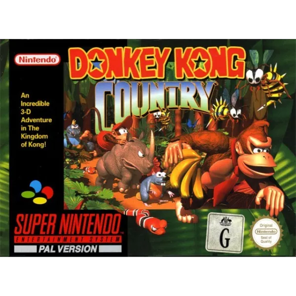 Donkey Kong Country Super Nintendo