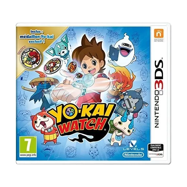 Yo-Kai Watch + Médaillon exclusif inclus - édition spéciale limitée Nintendo 3DS