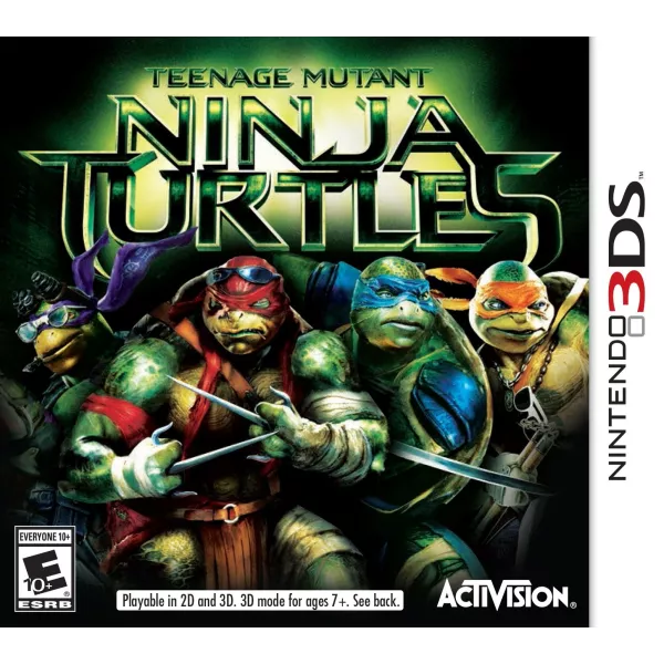 Teenage Mutant Ninja Turtles Nintendo 3DS