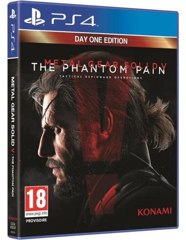 Metal Gear Solid V : The Phantom Pain édition day one PS4