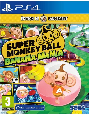 Super Monkey Ball Banana Mania Launch Edition PS4