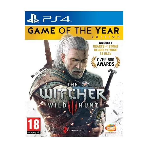 The Witcher 3 : Wild Hunt - édition jeu de l'année PS4