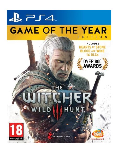 The Witcher 3 : Wild Hunt - édition jeu de l'année PS4