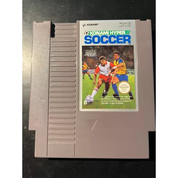 Konami Hyper Soccer Nintendo NES