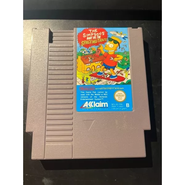 The Simpsons - Bart Vs. The Space Mutants Nintendo NES