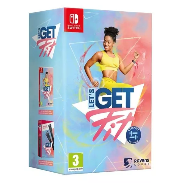 Let's Get Fit + Sport Strap Set Nintendo Switch