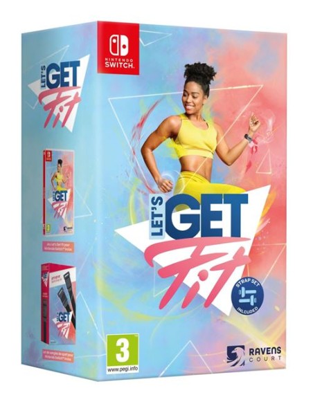 Let's Get Fit + Sport Strap Set Nintendo Switch