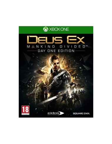 Deus Ex Mankind Edition Divided Stellbook Xbox one