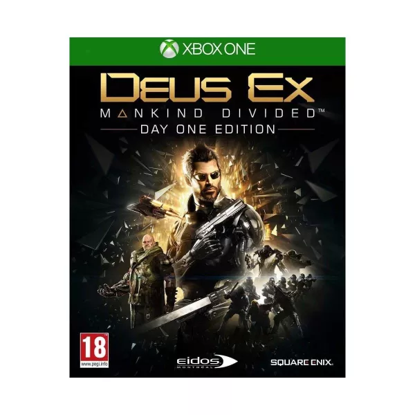 Deus Ex Mankind Edition Divided Stellbook Xbox one