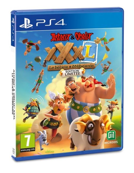 Asterix & Obelix XXXL : Le belier dHibernie Limited Edition PS4
