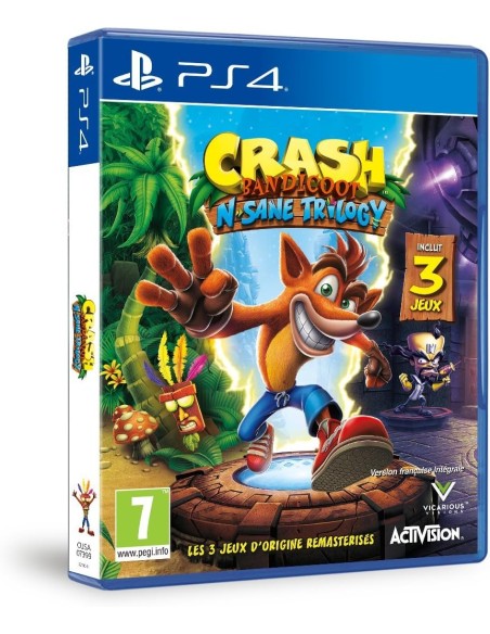 Crash Bandicoot N.sane trilogy PS4