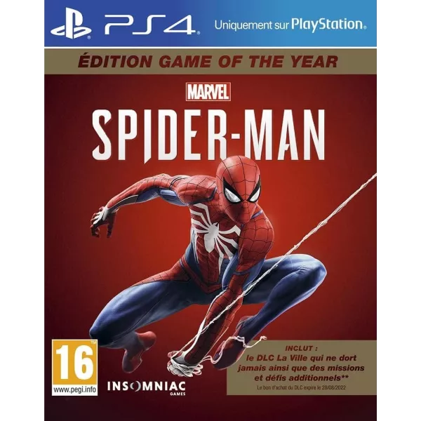 Marvel's Spider-Man Edition Game Of The Year PS4