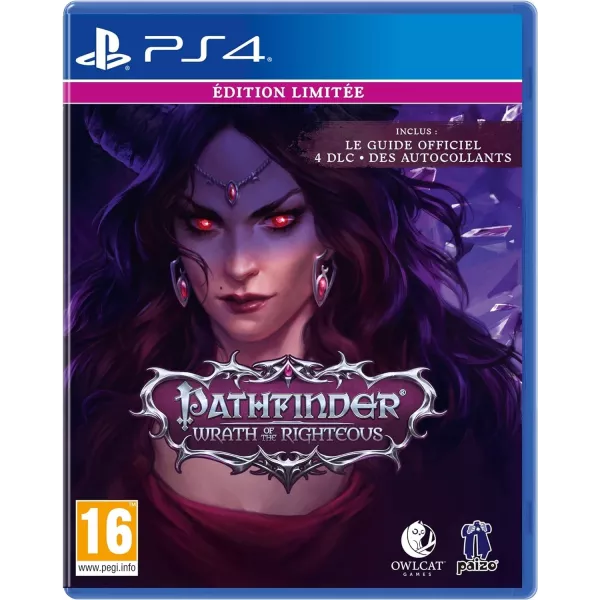 Pathfinder : Wrath of the Righteous Edition limitée PS4