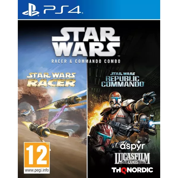 Star Wars Racer And Commando Combo PS4