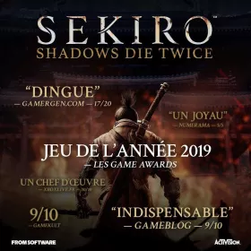 Sekiro Shadows Die Twice PS4
