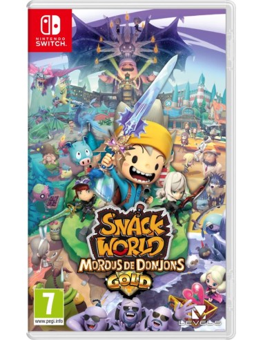 Snack World Mordus de Donjons Edition Gold Nintendo Switch