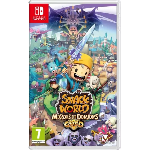 Snack World Mordus de Donjons Edition Gold Nintendo Switch