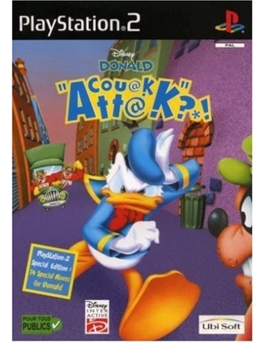Donald Couak Attack PS2
