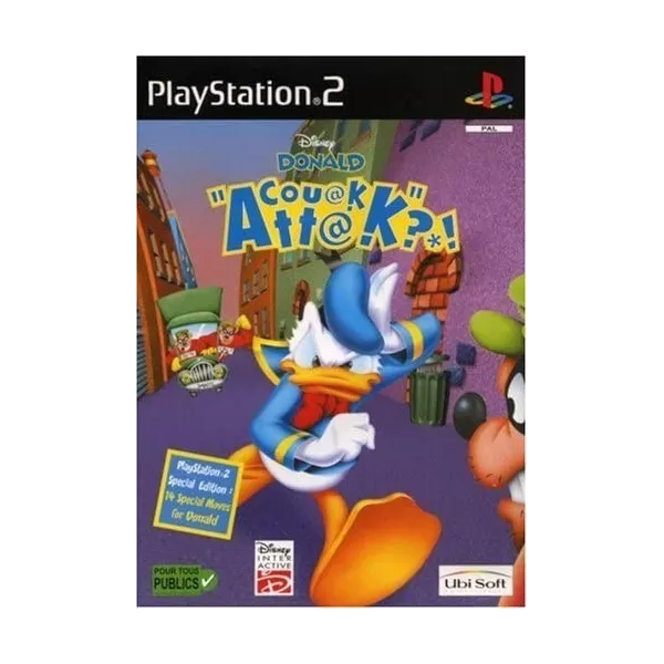 Donald Couak Attack PS2