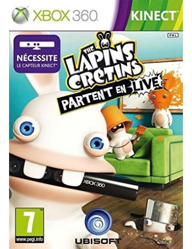Les Lapins Crétins : partent en live Xbox 360 Kinect