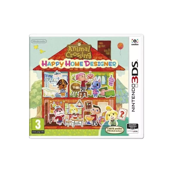 Animal Crossing : Happy Home Designer + 1 Carte Amiibo 'Animal Crossing' [video game]