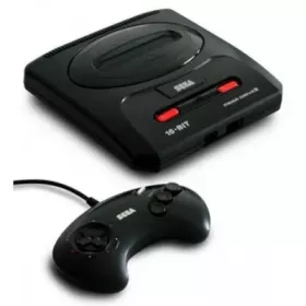 Console Sega MegaDrive 2 - Console avec ses cables et sa manette sans la boite d'origine 69.99€