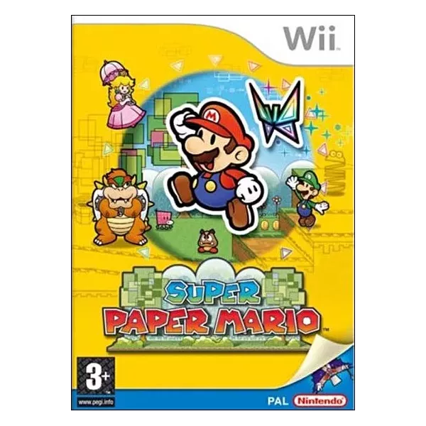 Super Paper Mario Nintendo Wii