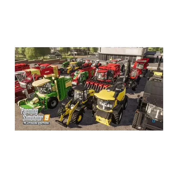 Farming Simulator 19 Édition Platinum PS4 – Jeu vidéo PS4 neuf