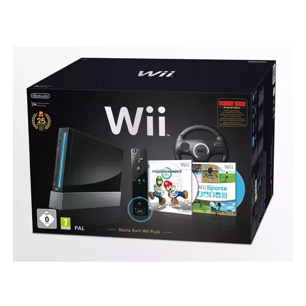 Console Nintendo Wii Mario Kart Pak 25 eme Anniversaire