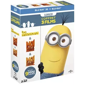 Coffret Minions 3 films Blu-ray