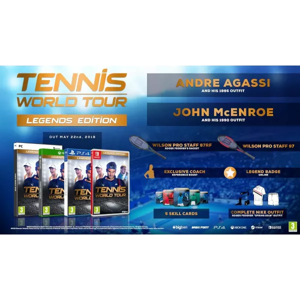 Tennis World Tour Legend Edition Xbox One