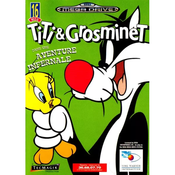 Titi & Grosminet Sega MegaDrive