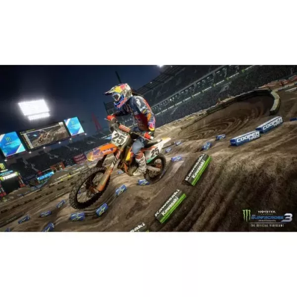 Monster Energy Supercross 3 PS4 – Jeu de course Supercross officiel