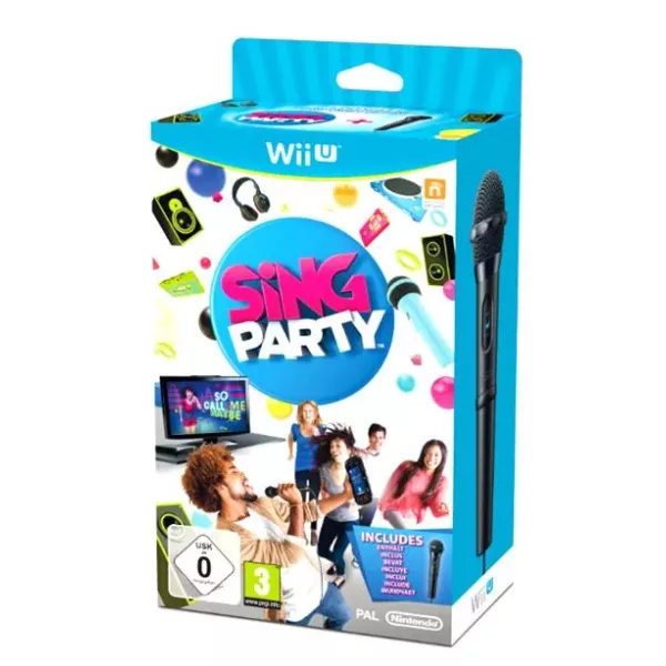 Sing Party + Microphone Wii U