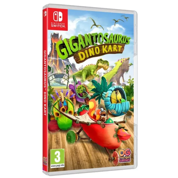 Gigantosaurus Dino Kart Nintendo Switch