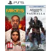 Compilation Assassin's Creed Valhalla + Far Cry 6 PS5