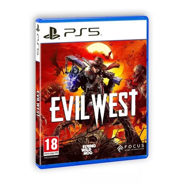 Evil West PS5 : Jeu d'action western immersif, neuf ou reconditionné à neuf sous blister. Découvrez-le sur NetGamesRetro !